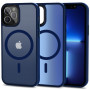 Tech-Protect MagMat MagSafe Case for Apple iPhone 12/12 Pro, Matte Navy