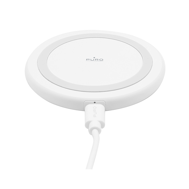 PURO Qi Wireless Charging Station 10W, White