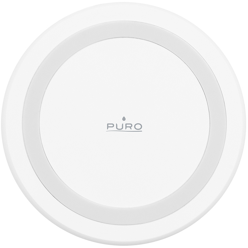 PURO Qi Wireless Charging Station 10W, White