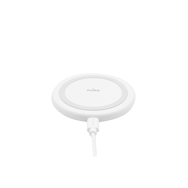 PURO Qi Wireless Charging Station 10W, White