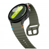Tech-Protect Silicone Sport Strap THP3054 for Samsung Galaxy Watch 4/5/5 Pro/6/7/FE, Army Green