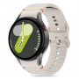 Tech-Protect Silicone Sport Strap for Samsung Galaxy Watch 4/5/5 Pro/6/7/FE, Starlight