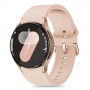 Tech-Protect Silicone Strap THP2974 for Samsung Galaxy Watch 4/5/5 Pro/6/7/FE, Caffe Latte