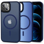 Tech-Protect MagMat MagSafe Case for Apple iPhone 13, Matte Navy