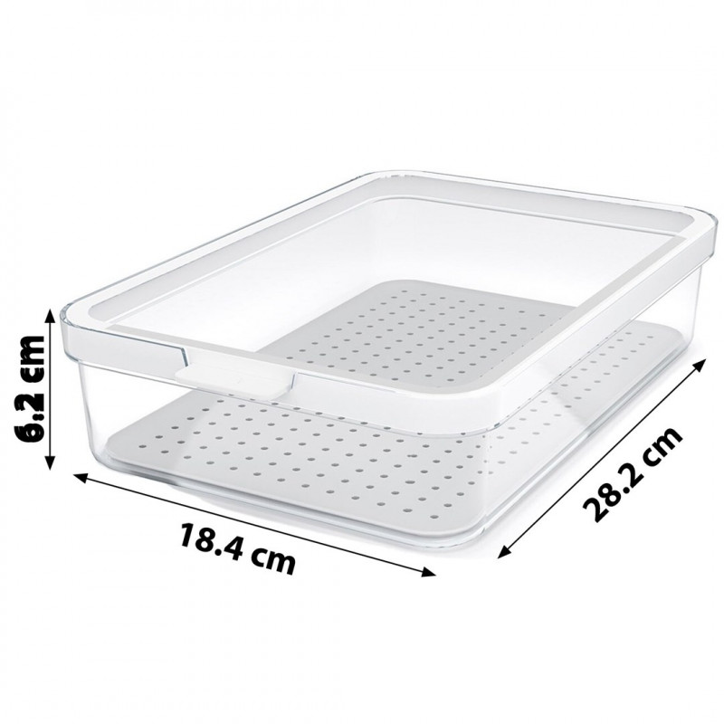 Rotho CAUMA fridge organizer set (3 pcs)
