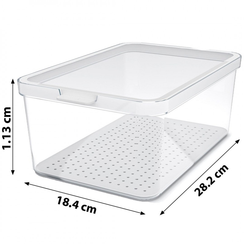 Rotho CAUMA fridge organizer set (3 pcs)