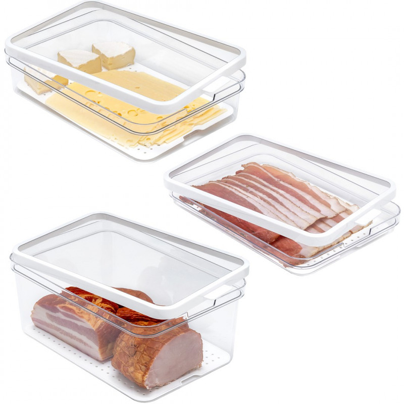 Rotho CAUMA fridge organizer set (3 pcs)