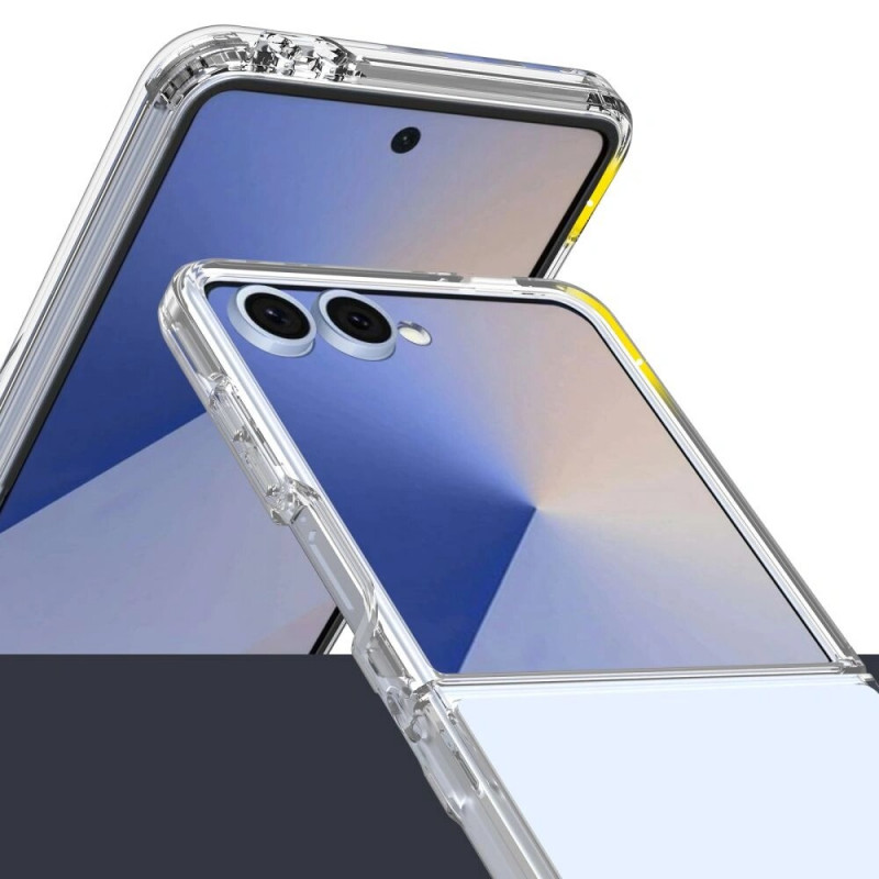Tech-Protect Flexair Hybrid Case THP4318 for Samsung Galaxy Z Flip 7, Clear