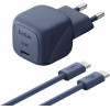 Belkin BoostCharge 30 W USB-C PD charger with PPS and 2 m USB-C cable (WCA008KQ2MBL-B6)