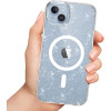 Tech-Protect Flexair Hybrid MagSafe Apple iPhone 13 / 14 case, Glitter