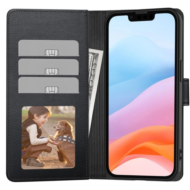 Tech-Protect Wallet Case for Motorola Moto G86 5G / G86 Power 5G, Black