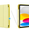Tech-Protect SC Pen Apple iPad 10.9 (2022) / iPad 11 (2025) case, Yellow