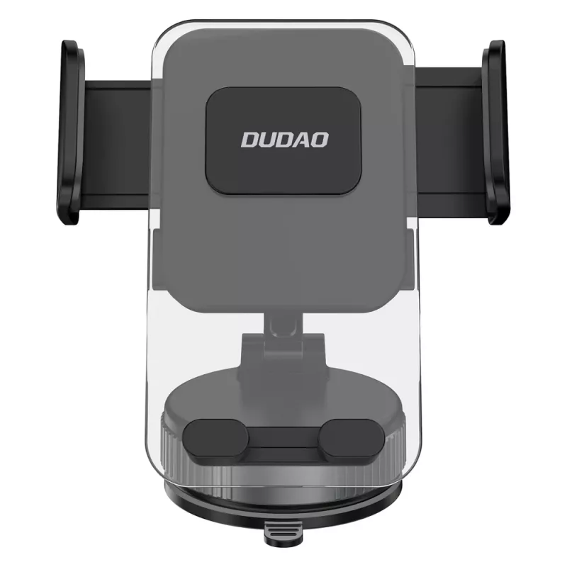 Dudao F24PLUS Car Phone Holder with Suction Cup for Dashboard, Black