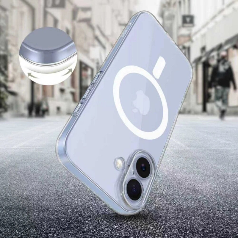 Tech-Protect FlexAir MagSafe Case for Apple iPhone 17, Clear