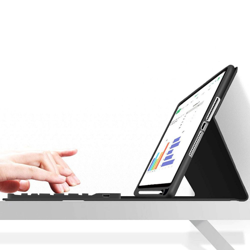 Tech-Protect SC Pen + Keyboard Apple iPad 10.9 (2022) / iPad 11 (2025) case with keyboard, Black