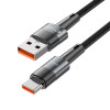 Tech-Protect Ultraboost USB-A / USB-C cable, 66W, 6A, 50 cm, Grey