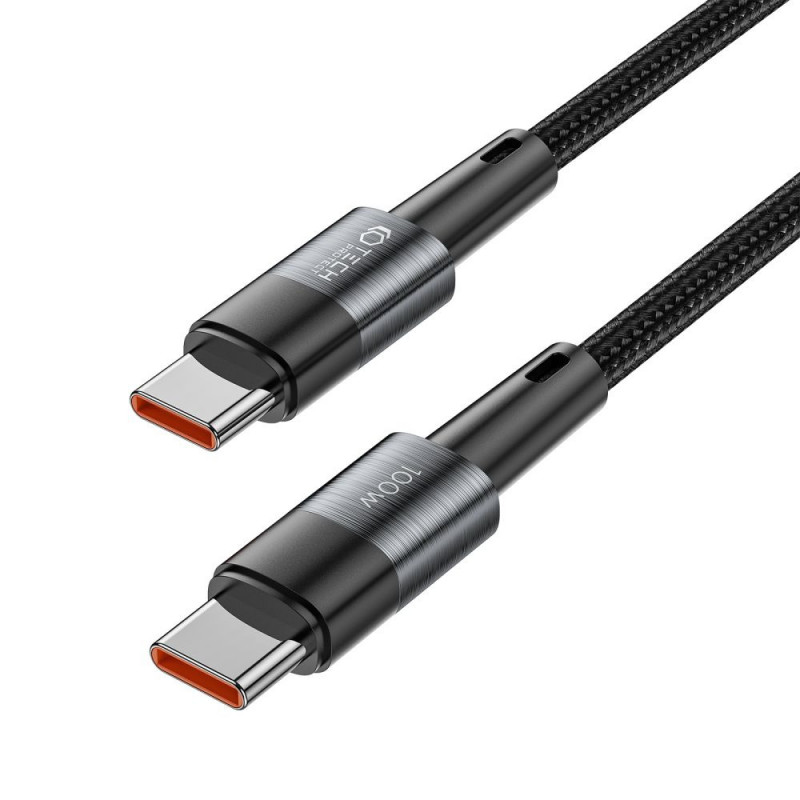 Tech-Protect Ultraboost USB-C PD cable, 100W, 5A, 25 cm, Grey