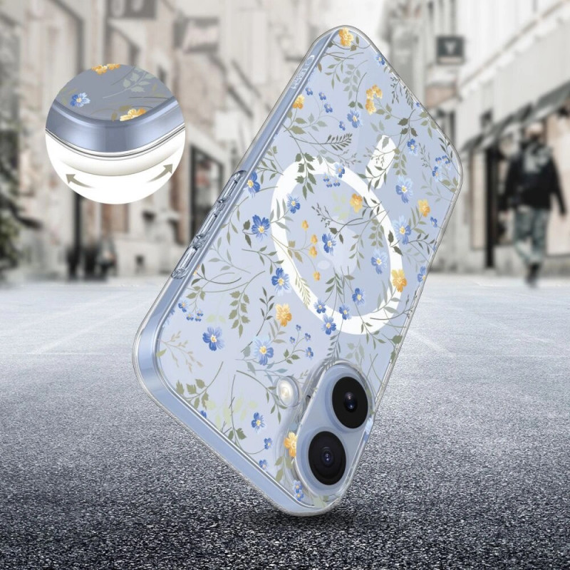 Tech-Protect FlexAir MagSafe case for Apple iPhone 17, Spring Flowers