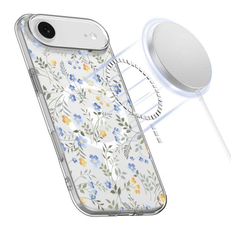 Tech-Protect FlexAir MagSafe case for Apple iPhone Air, Spring Flowers