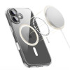 Tech-Protect Flexair Hybrid CC MagSafe case for Apple iPhone 17, clear