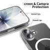 Tech-Protect Flexair Hybrid CC MagSafe case for Apple iPhone 17, clear
