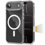 Tech-Protect Flexair Hybrid CC MagSafe case for Apple iPhone Air, clear