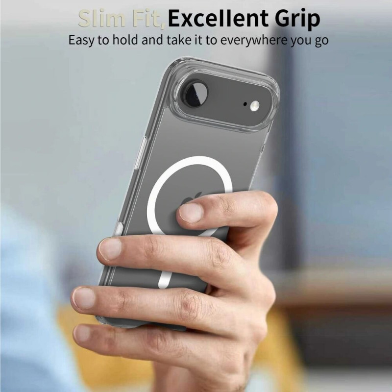 Tech-Protect Flexair Hybrid CC MagSafe case for Apple iPhone Air, clear