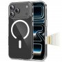 Tech-Protect Flexair Hybrid CC MagSafe case for Apple iPhone 17 Pro, clear