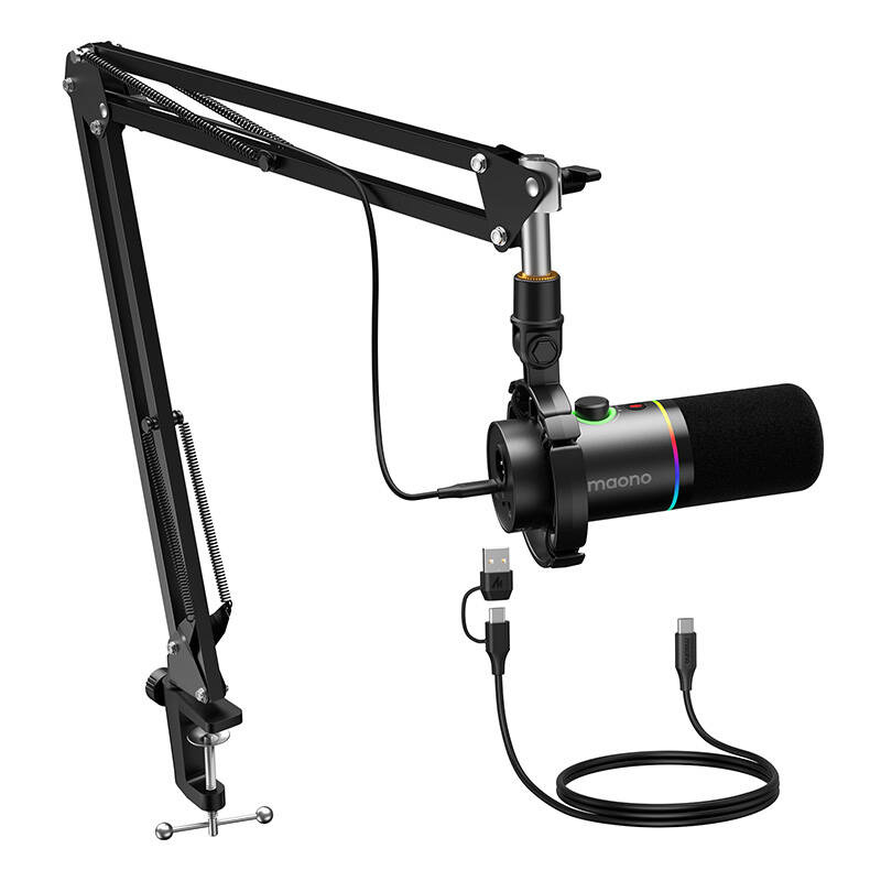 Maono PD200XS Dynamic Microphone, Black