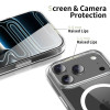 Tech-Protect Flexair Hybrid CC MagSafe case for Apple iPhone 17 Pro Max, clear