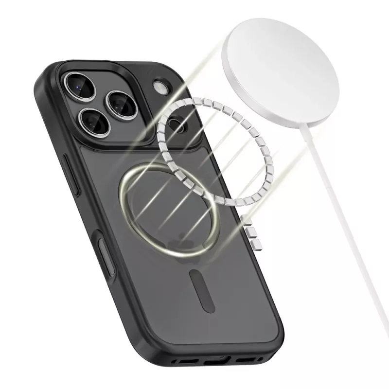 Tech-Protect Magmat MagSafe case for Apple iPhone 17 Pro Max, matte black