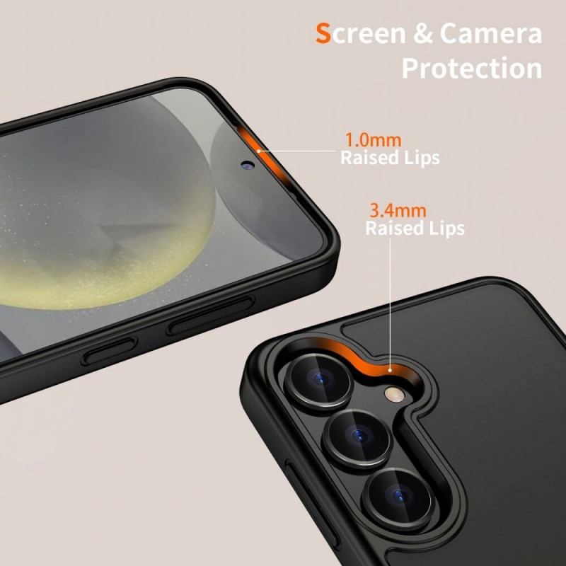 Tech-Protect Magmat case for Samsung Galaxy S25, matte black