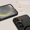 Tech-Protect Magmat MagSafe case for Samsung Galaxy S25, matte black