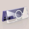 Tech-Protect Flexair Hybrid MagSafe case for Samsung Galaxy S25 Ultra, clear