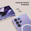 Tech-Protect Flexair Hybrid MagSafe case for Samsung Galaxy S25 Ultra, clear