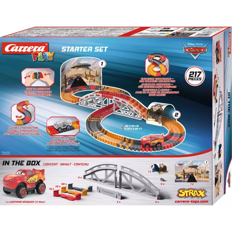 Carrera STRAX Disney Pixar Cars Starter Set (16161000)