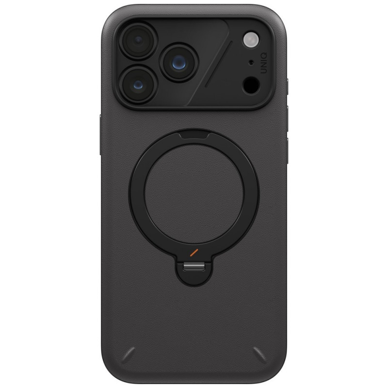 UNIQ Elix Case for Apple iPhone 18 Pro Max / 17 Pro Max, 360 Rotating Kickstand, grey