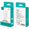 USAMS CC326 T69 USB-A Wall Charger, 10.5 W, 2.1 A, White