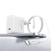 USAMS CC339 T76 45W GaN USB-C wall charger with SJ711 USB-C to USB-C cable (1 m), white