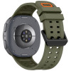 Tech-Protect Silicone Air Strap for Samsung Galaxy Watch 8 / 9 / Classic 40 / 44 / 46 mm, Olive Green