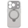 UNIQ Elix Case for Apple iPhone 18 Pro / 17 Pro, 360 Rotating Kickstand, light grey