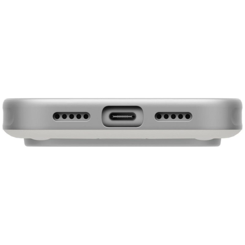 UNIQ Elix Case for Apple iPhone 18 Pro / 17 Pro, 360 Rotating Kickstand, light grey