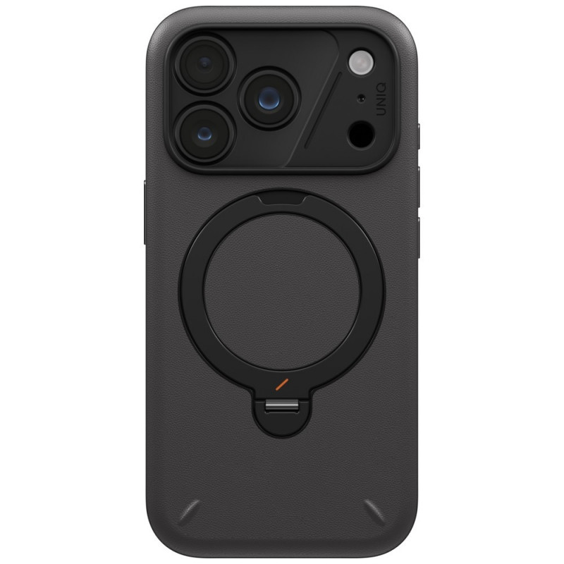 UNIQ Elix Case for Apple iPhone 18 Pro / 17 Pro, 360 Rotating Kickstand, grey