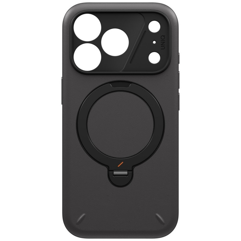 UNIQ Elix Case for Apple iPhone 18 Pro / 17 Pro, 360 Rotating Kickstand, grey