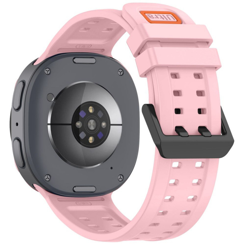 Tech-Protect Silicone Air Strap for Samsung Galaxy Watch 8 / 9 / Classic 40 / 44 / 46 mm, Powder Pink