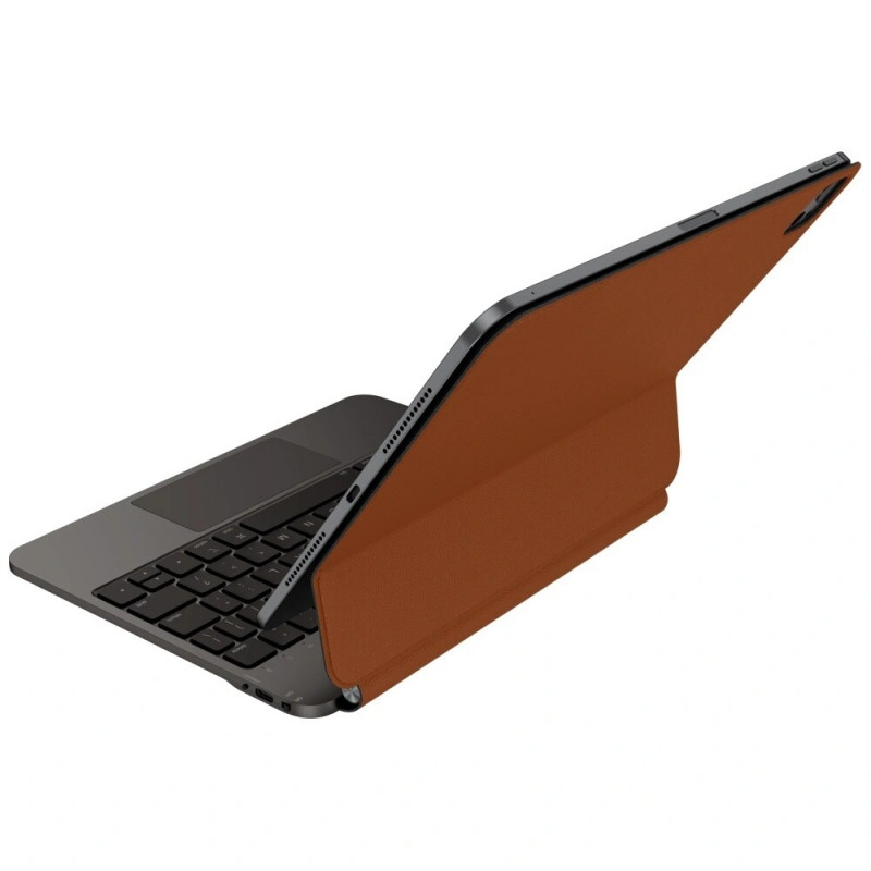UNIQ Venno Pro Magnetic Smart Case with keyboard for Apple iPad Air 11 2024/2025, iPad Air 10.9 2022/2020, iPad Pro 11 2022/2021, caramel
