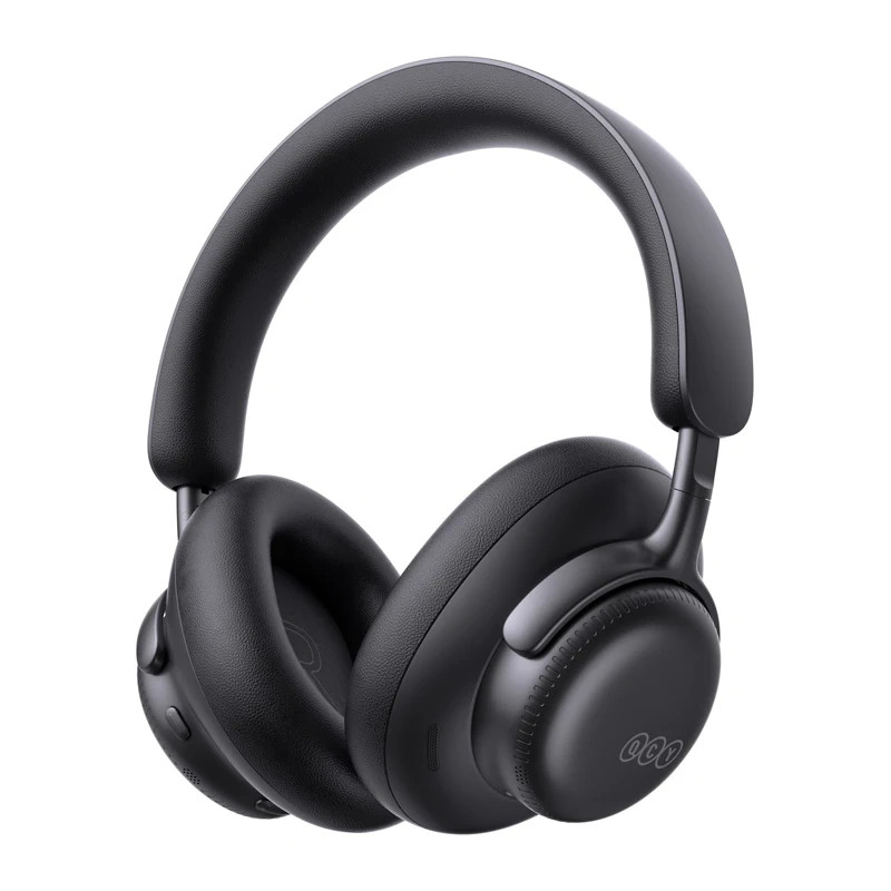 QCY H6 Ultra wireless over-ear headphones, adaptive ANC, Bluetooth 6.0, black