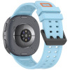 Tech-Protect Silicone Air Strap for Samsung Galaxy Watch 8 / 9 / Classic 40 / 44 / 46 mm, Baby Blue
