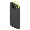 UNIQ Lino Hue Case for Apple iPhone 16 Pro, Magclick Charging, charcoal grey