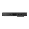 UNIQ Lino Hue Case for Apple iPhone 16 Pro, Magclick Charging, charcoal grey